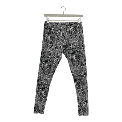 Papu leggings, black/white | woman XL
