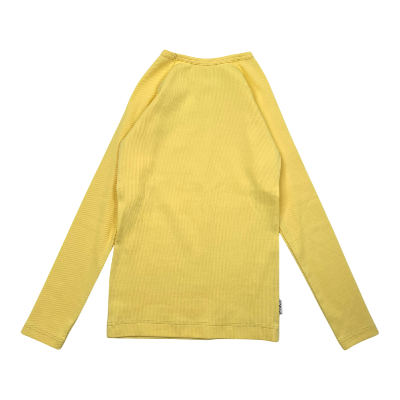 Metsola rib shirt, yellow | 140cm