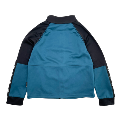 Reieima Verrari Track -Anzug Jacke, schwarz/ blau | 134 cm