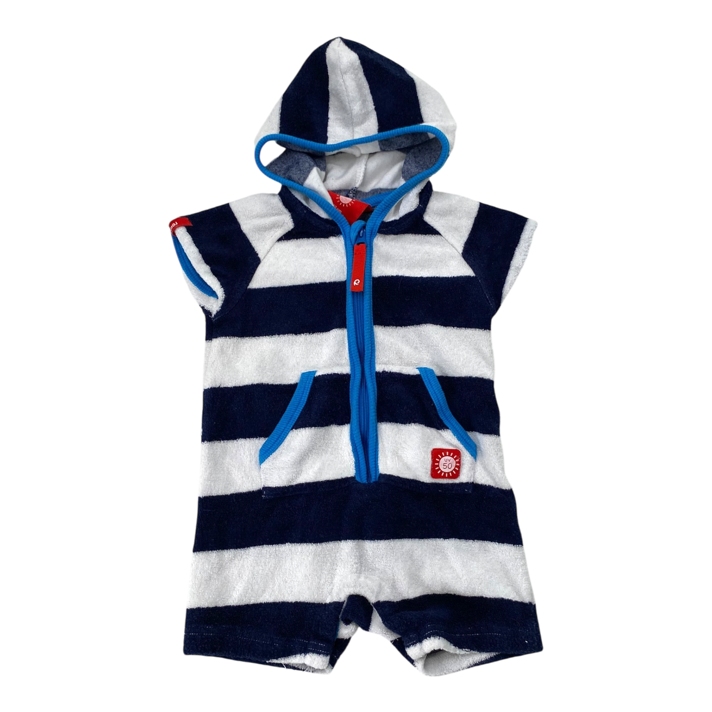Reima terry jumpsuit, stripes | 62cm