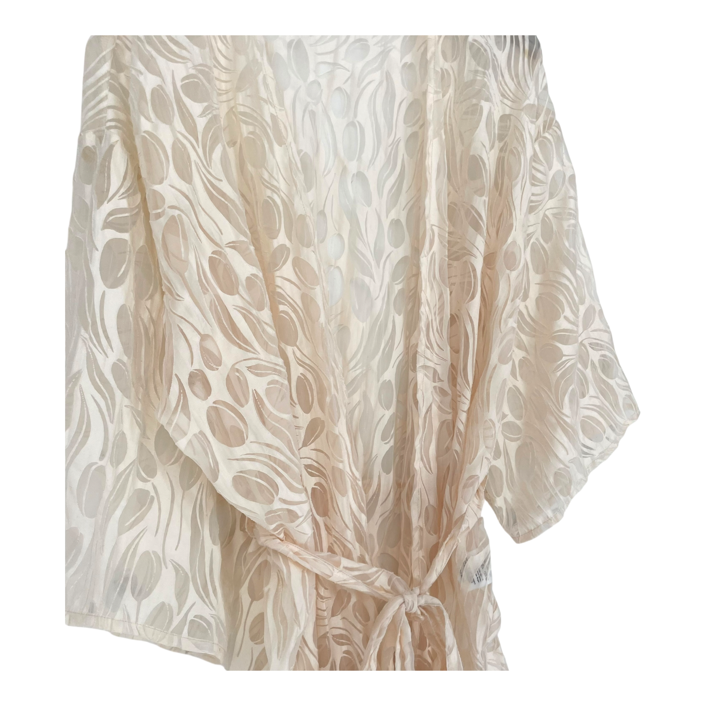 Uhana kimono dress, light peach | woman XL/2XL