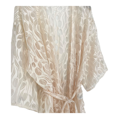 Uhana kimono dress, light peach | woman XL/2XL