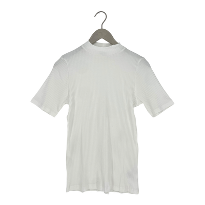 Toive rib t-shirt, white | woman L