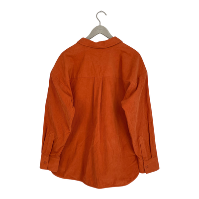 Aarre kalena corduroy shirt, orange | woman XXL