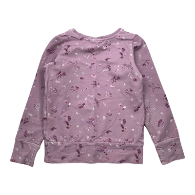 Gugguu sweatshirt, flower | 110cm