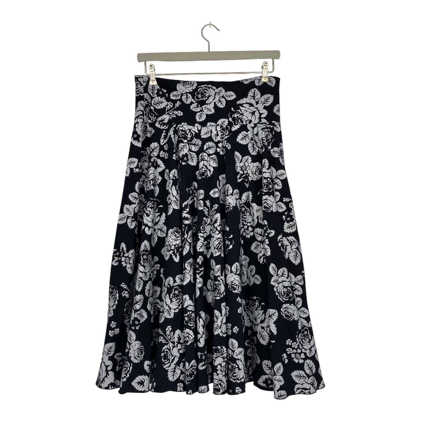 Ommellinen bell skirt, babushka roses | woman L