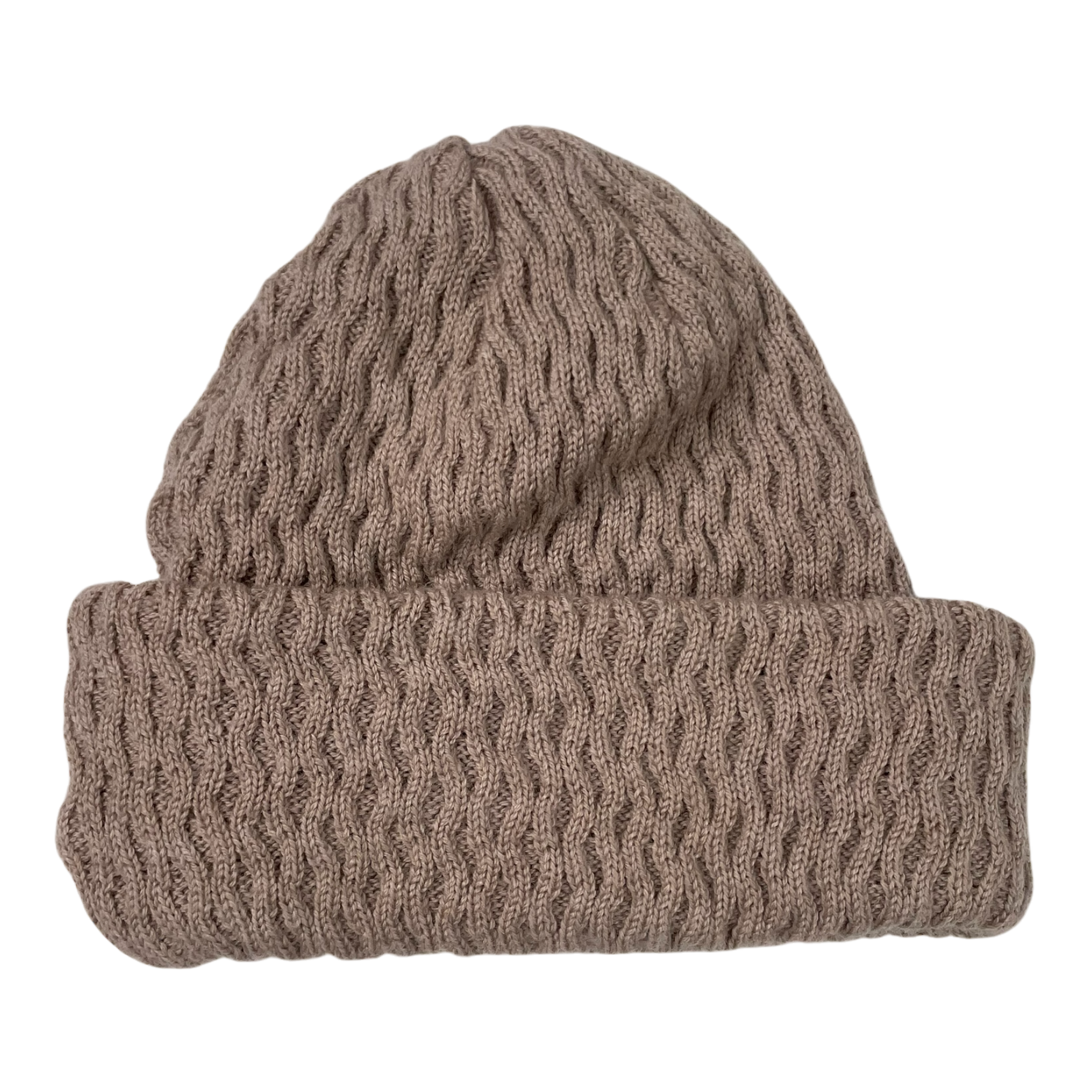 Mainio merino honeycomb beanie, wheat | woman onesize