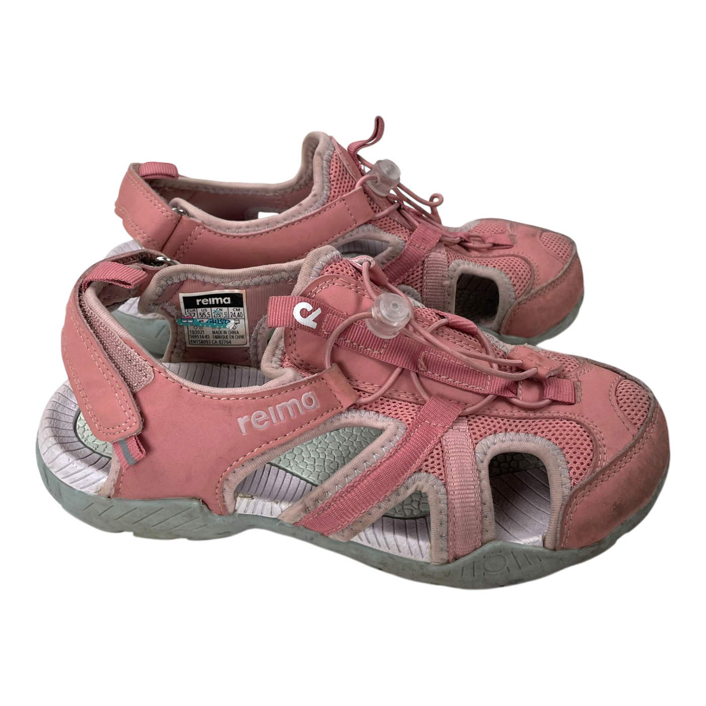 Reima hiekalla sandals, light pink | 37