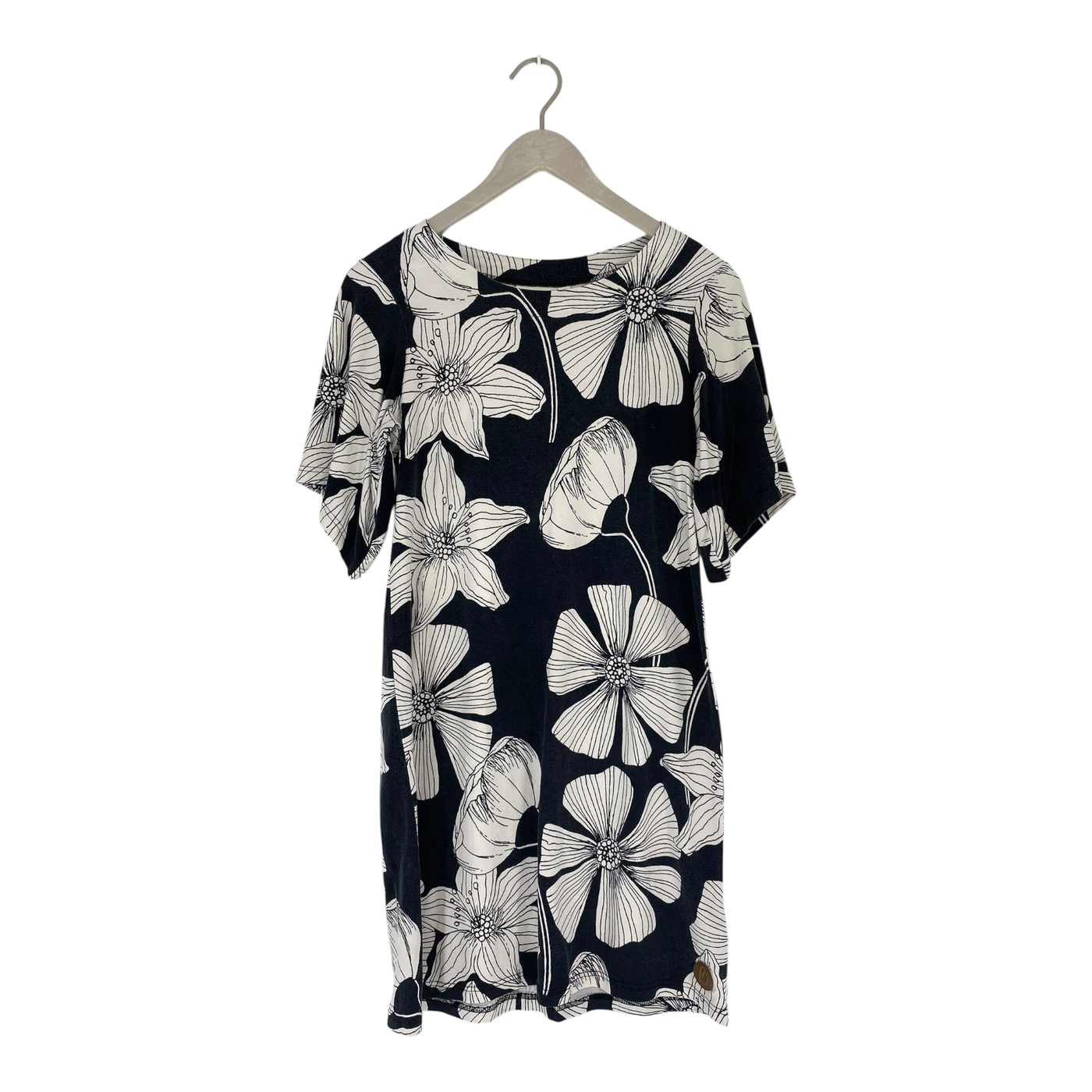 Blaa tunic dress, grey/flowers | woman XS