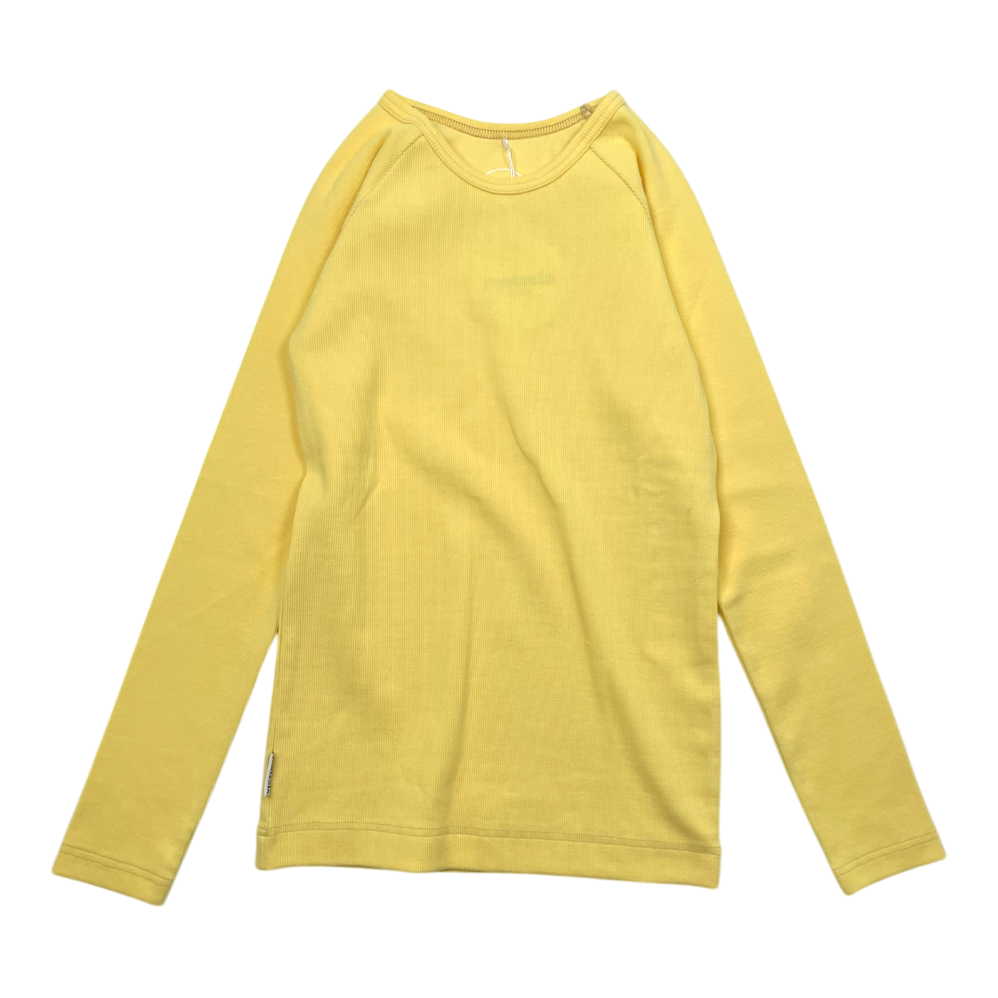 Metsola rib shirt, yellow | 140cm