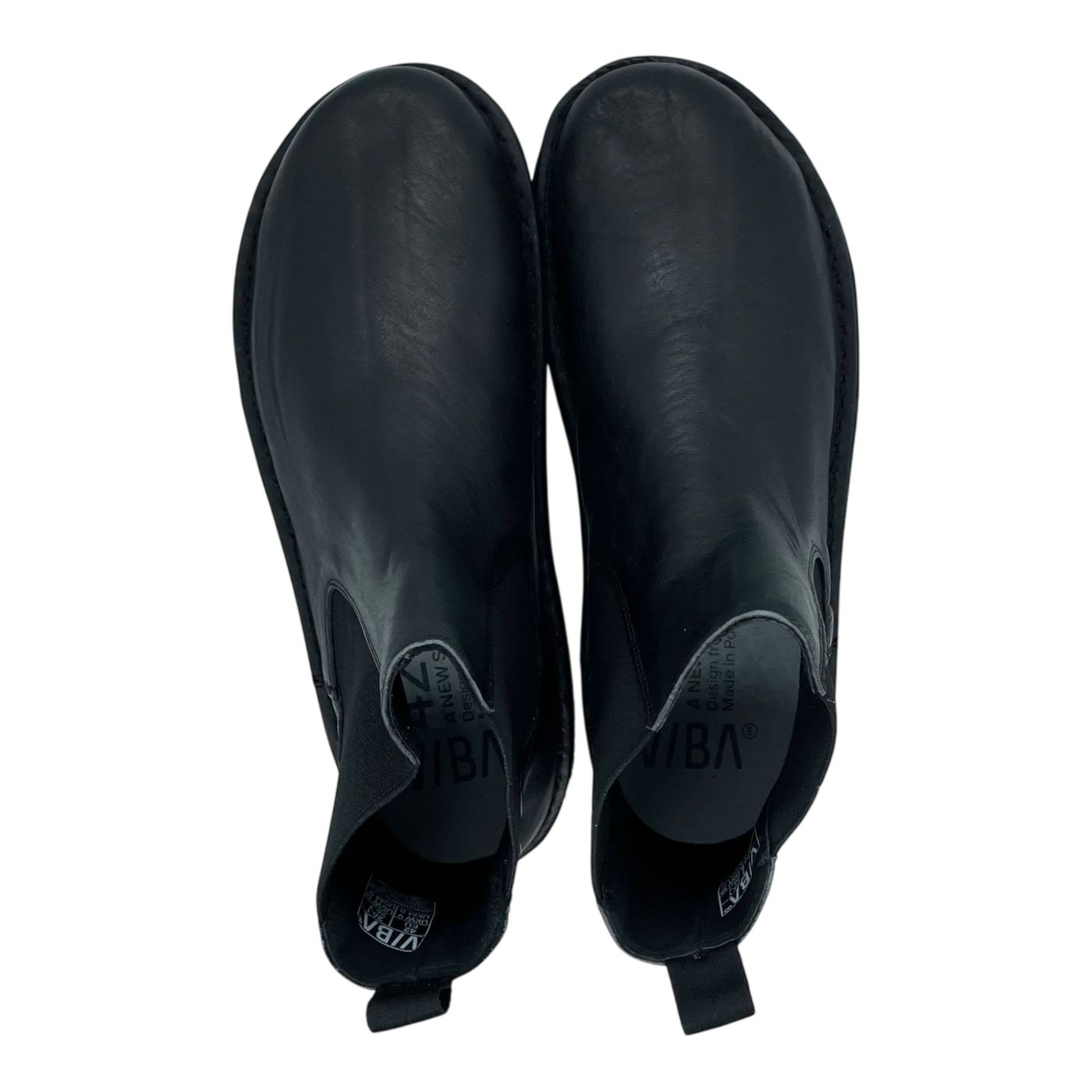 VIBAe Helsinki leather boots, preto black | 42