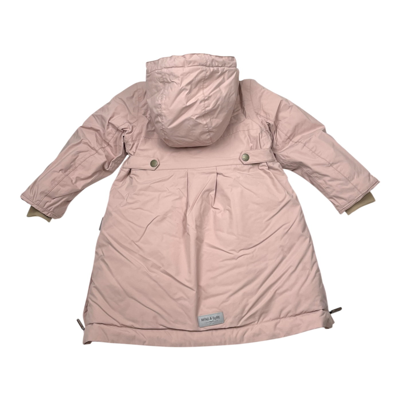 Mini A Ture matvencastaia fleece lined winter jacket, pink | 104cm