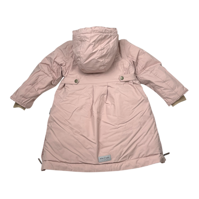 Mini A Ture matvencastaia fleece lined winter jacket, pink | 104cm