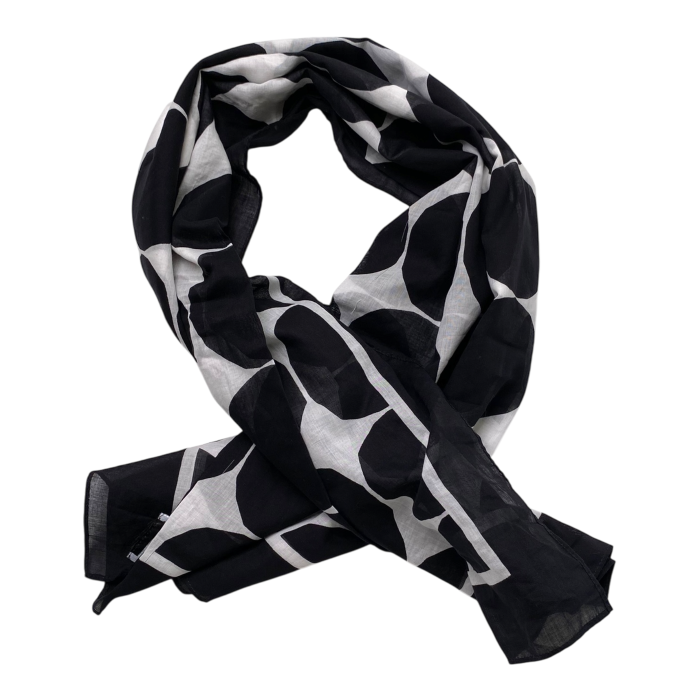 Marimekko woven scarf, dots | onesize