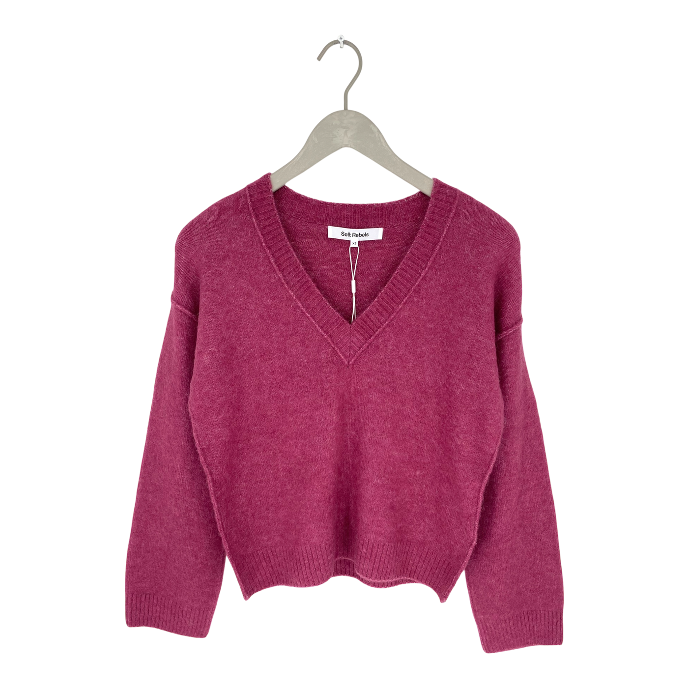 Soft Rebels allison knit sweater, rose | woman XS