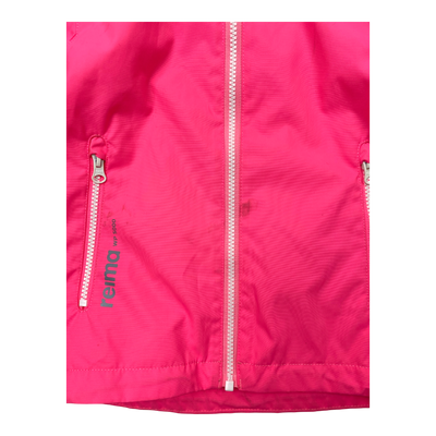 Reima midseason jacket, light pink | 104cm