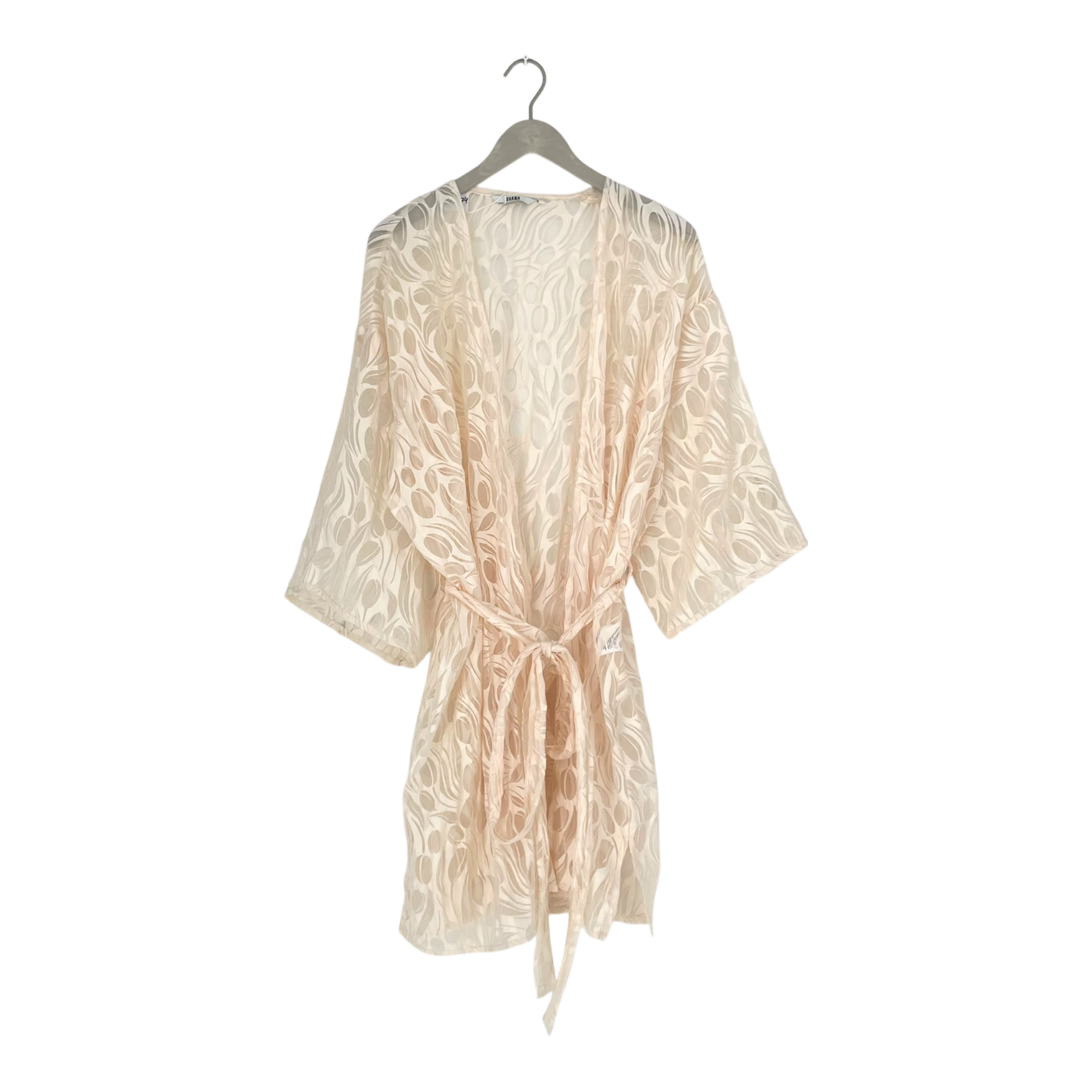 Uhana kimono dress, light peach | woman XL/2XL