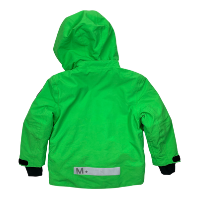 Molo alpine winter jacket, green | 104cm