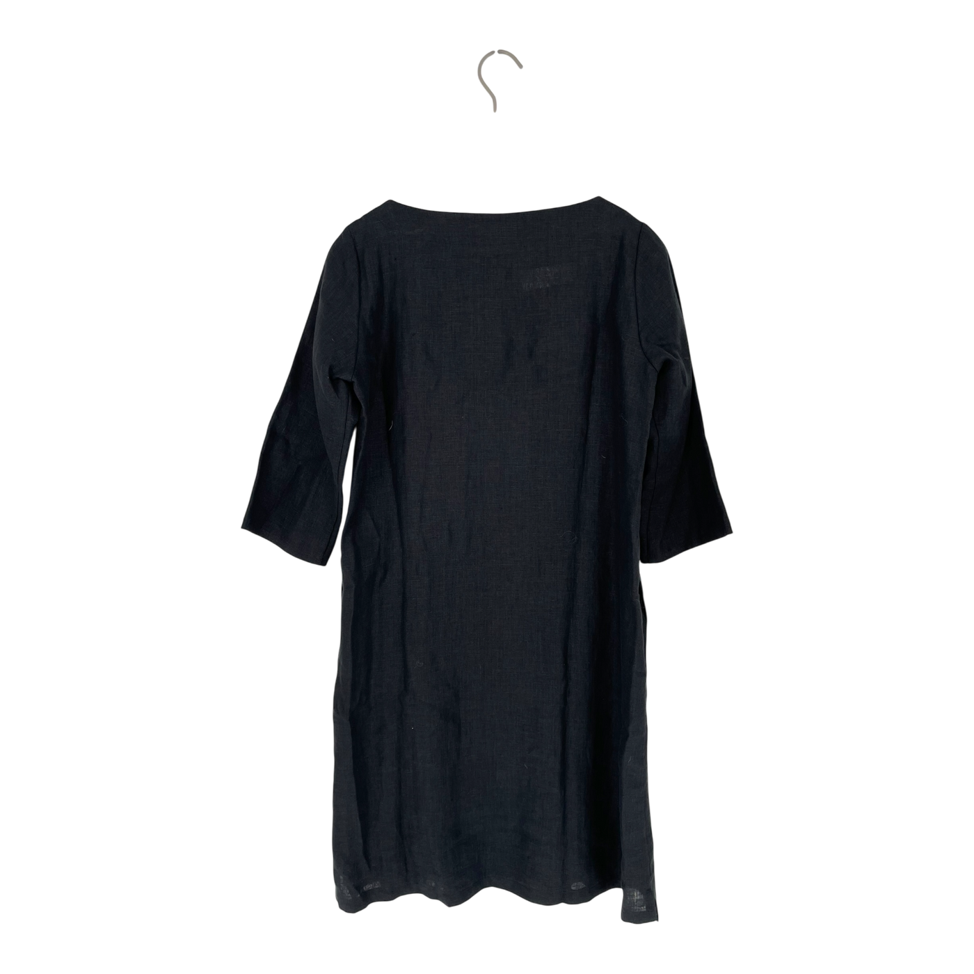 Bypias Leinenkleid, schwarz | Frau XS/s