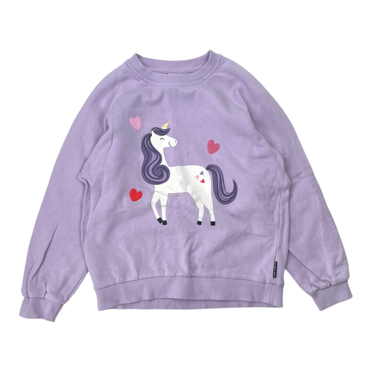 Polarn O. Pyret sweatshirt, unicorn | 140cm