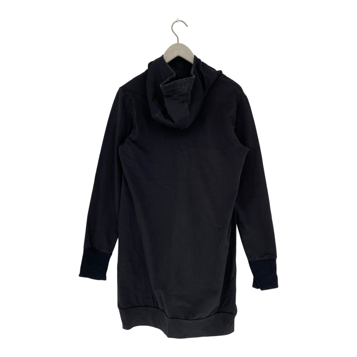 Omellinen Hoodie Tunika, schwarz | Frau m