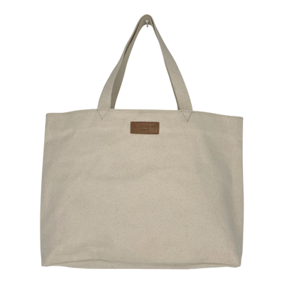 Holzrichter shopper tote bag, cream