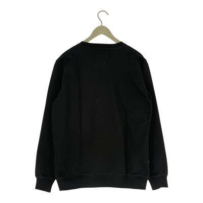 Makia seafarer sweatshirt, black | unisex M