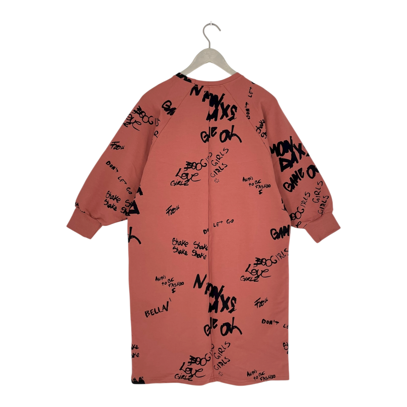 Aarre sweat dress, text print | woman M