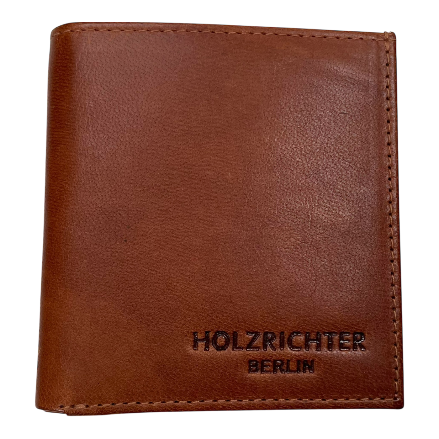 Holzrichter leather wallet, caramel