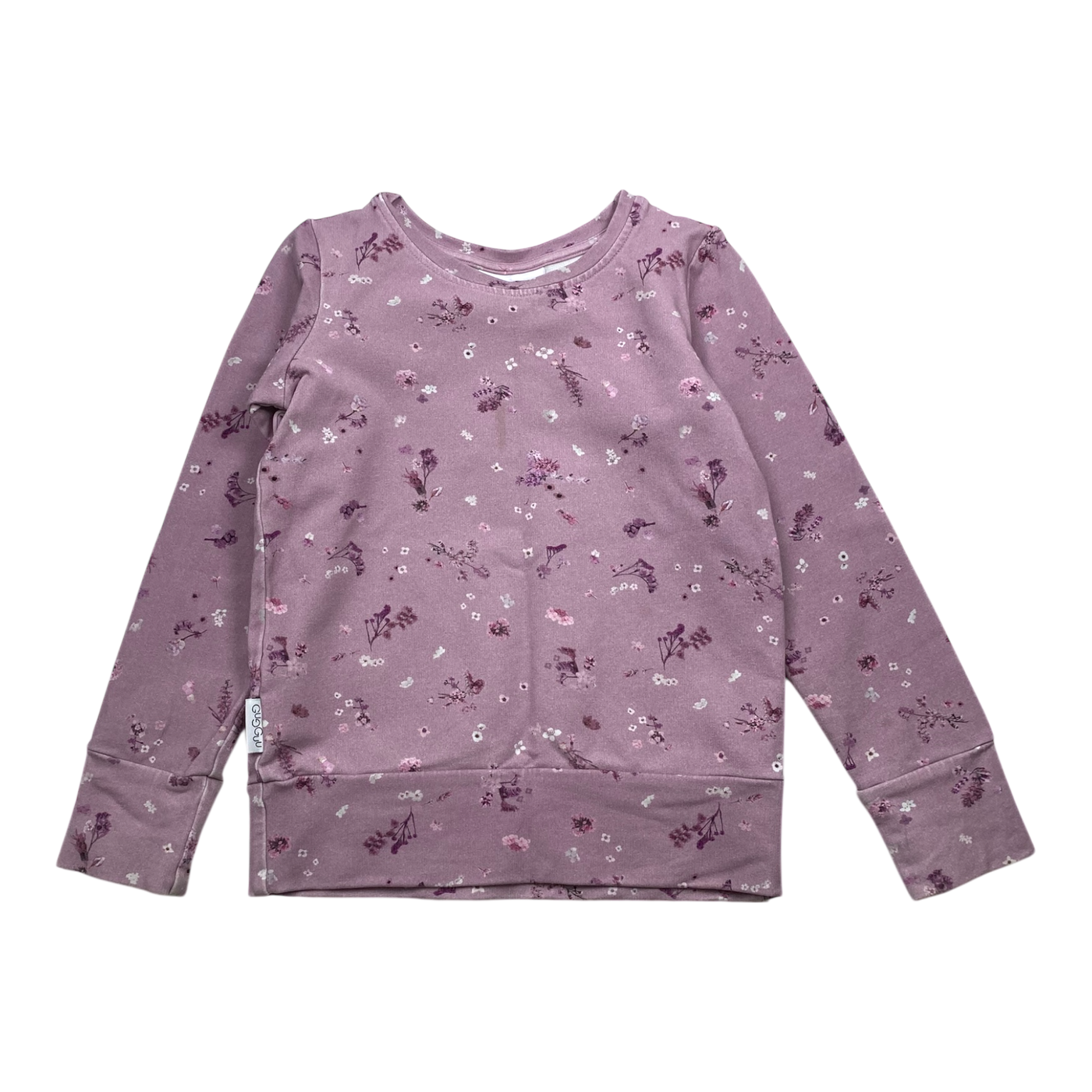 Gugguu sweatshirt, flower | 110cm