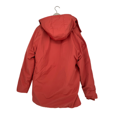 Embassy of Bricks and Logs fairview parka jacket, red | unisex L