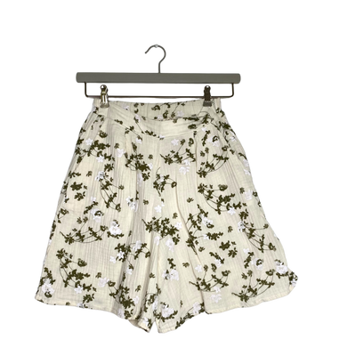 Kaiko wide leg muslin shorts, clover blossom | woman XS