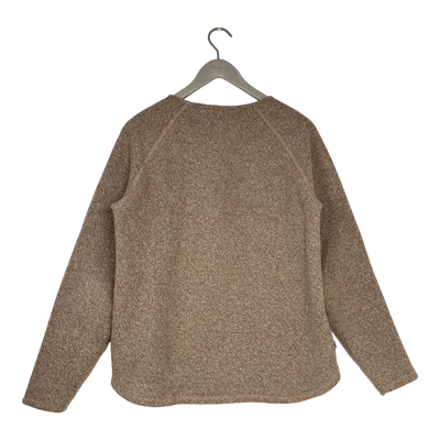 Varg fårö wool sweater, tan | woman M