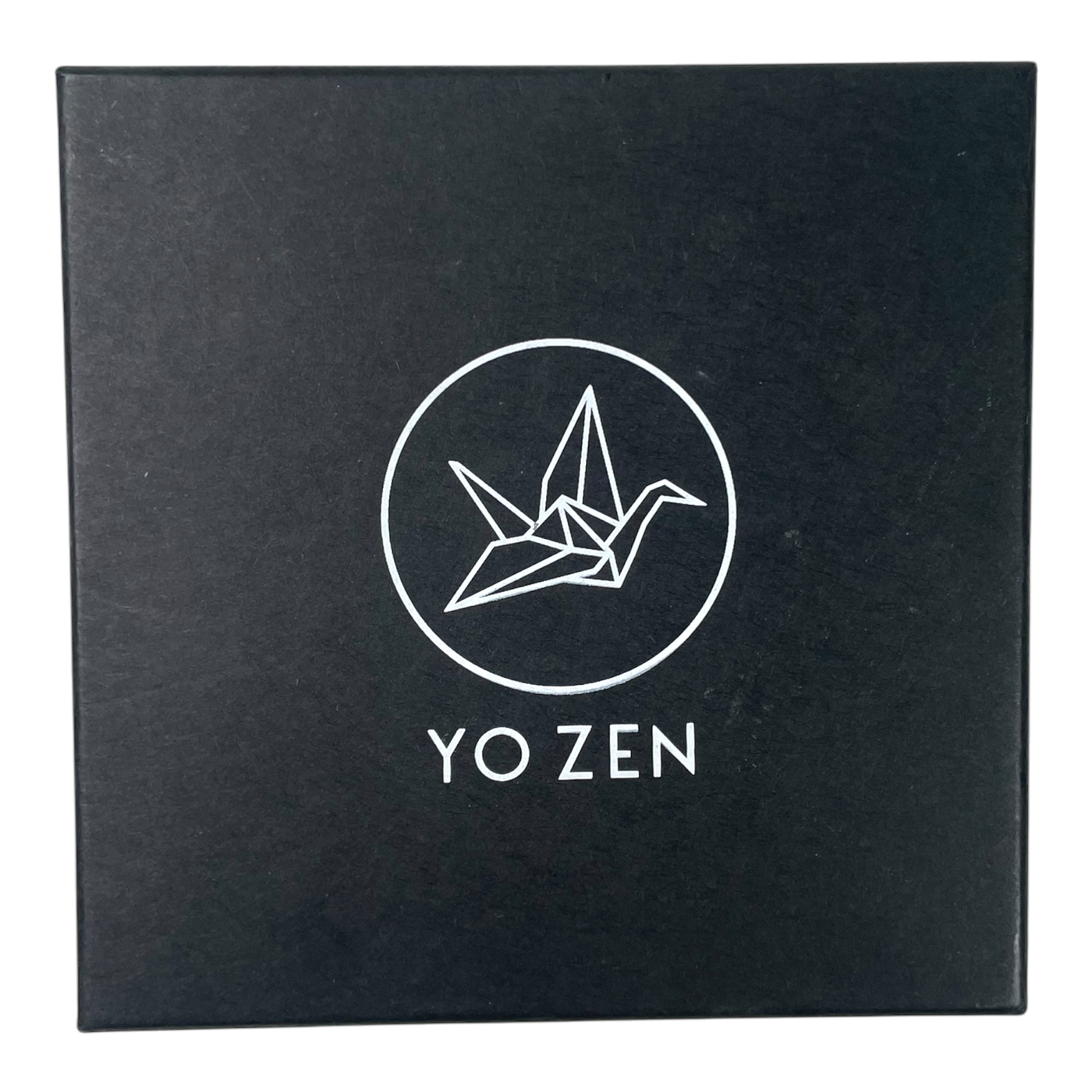 Yo Zen swan cufflinks, wooden