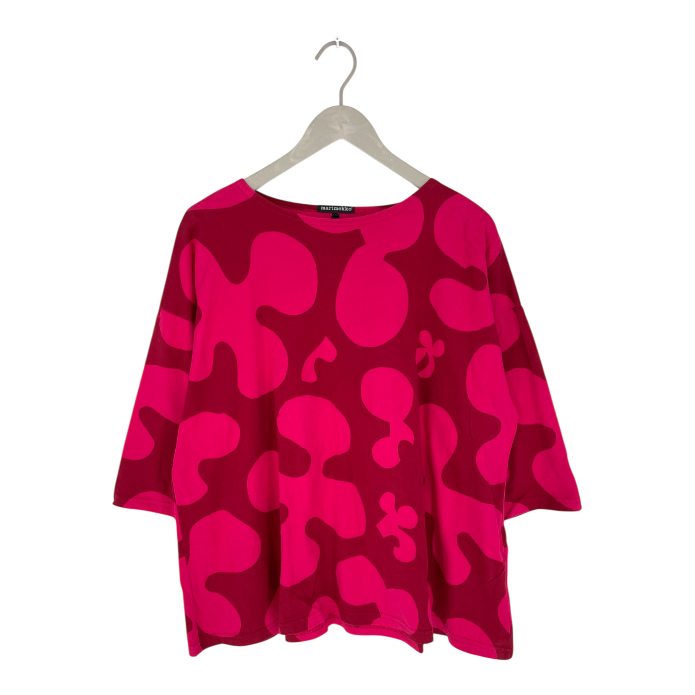 Marimekko t-shirt, pink | woman XL