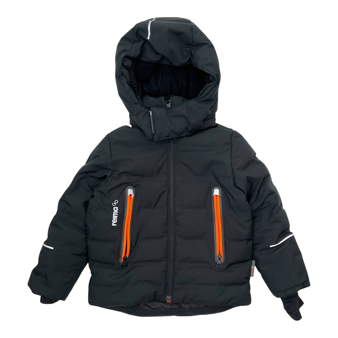 Reima winter puffer jacket, black | 104cm