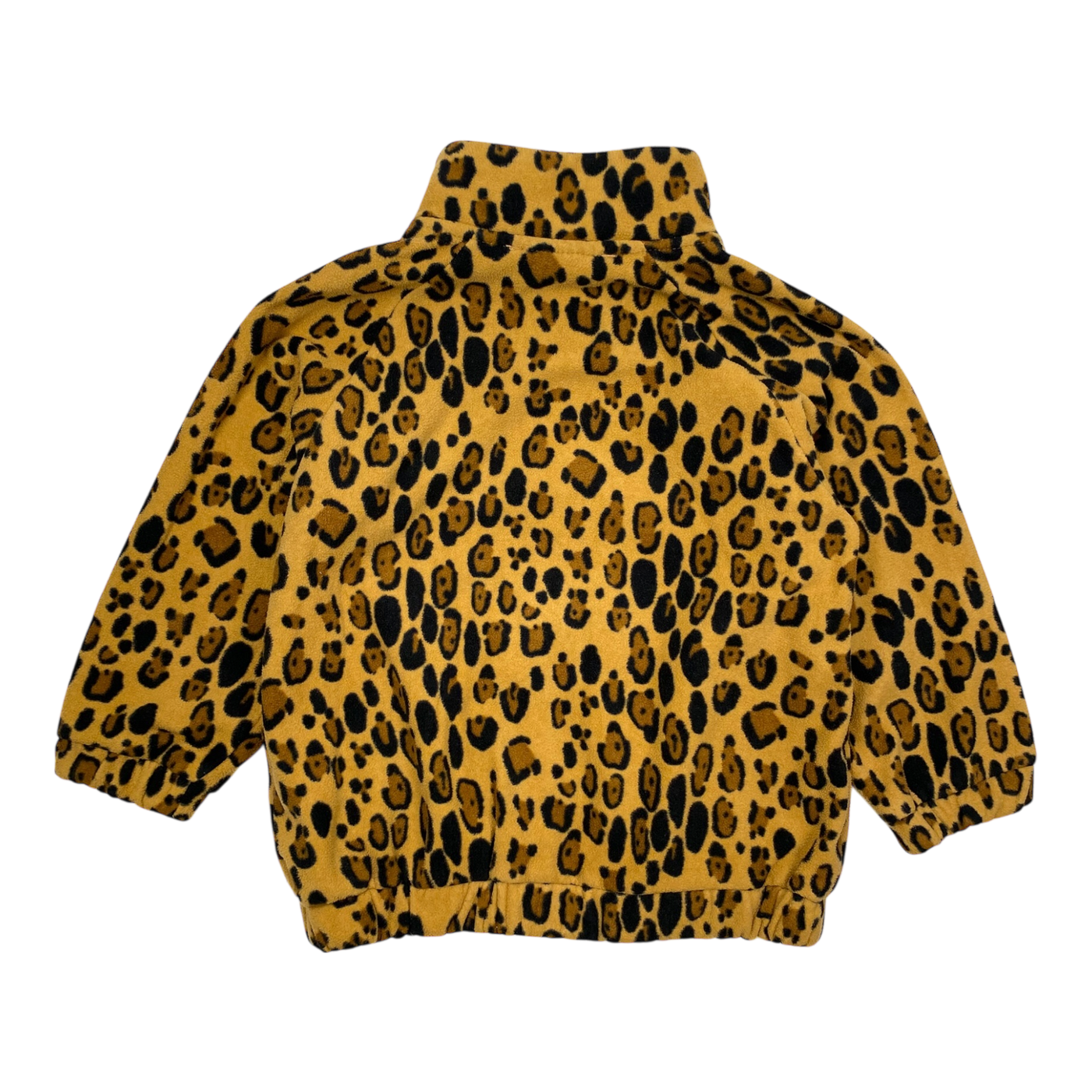 Mini Rodini fleece jacket, leopard | 104/110cm