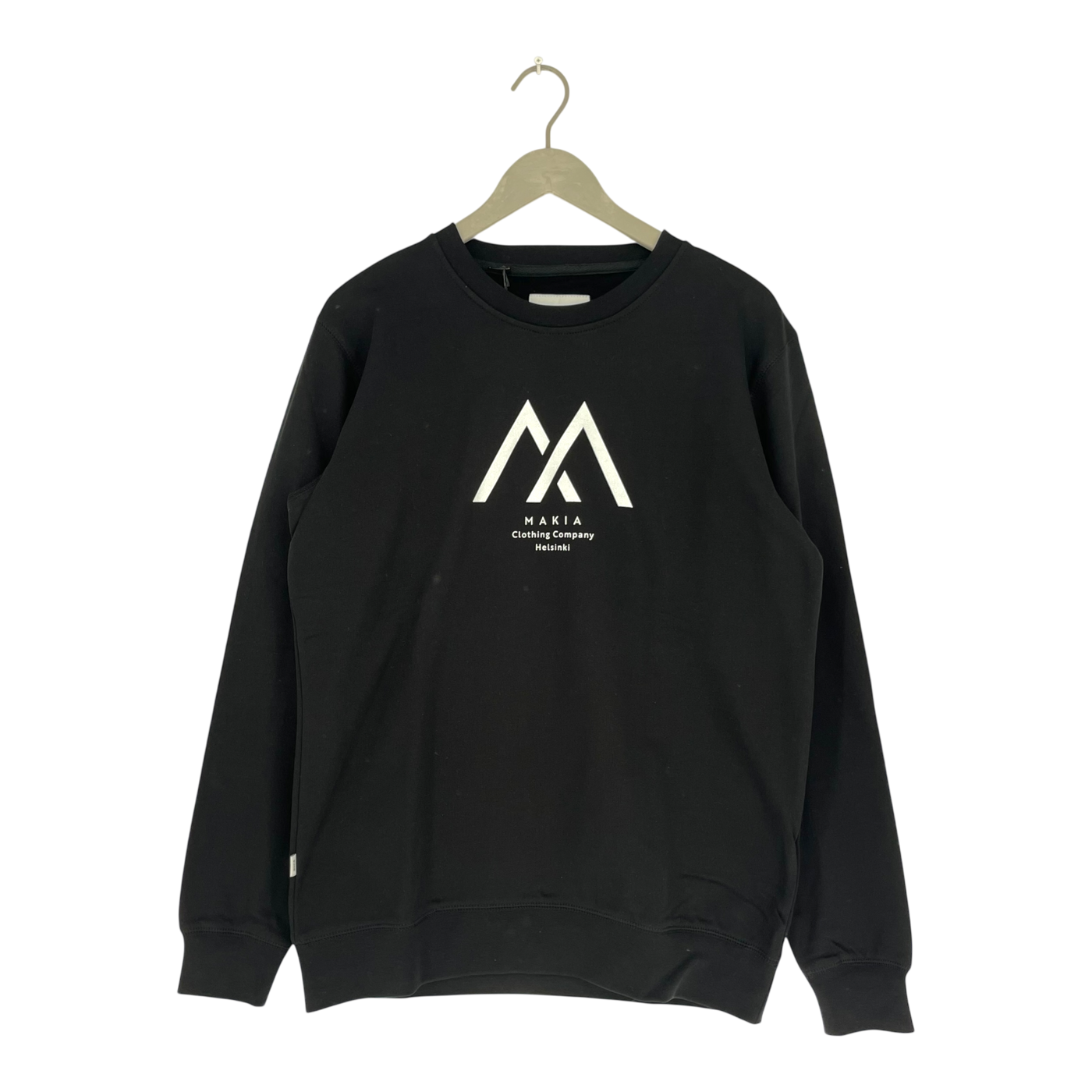 Makia seafarer sweatshirt, black | unisex M