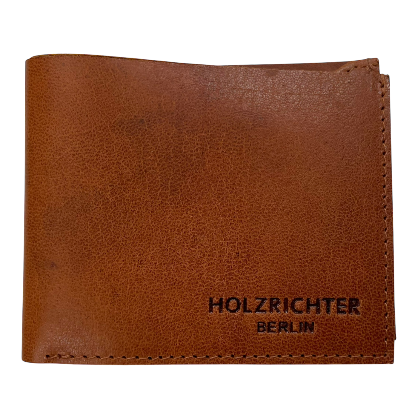 Holzrichter leather wallet, caramel