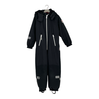 Reima finn winter overall, black | 122cm