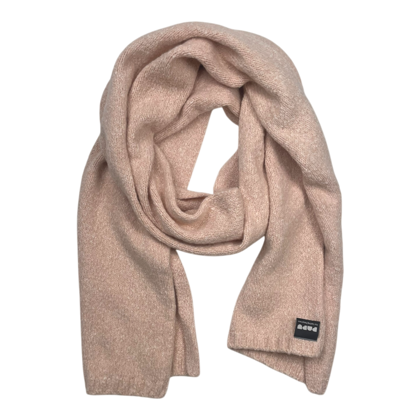 Papu knit giant scarf, light pink | onesize