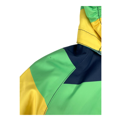 Reima finbo midseason jacket, stripes | 116cm