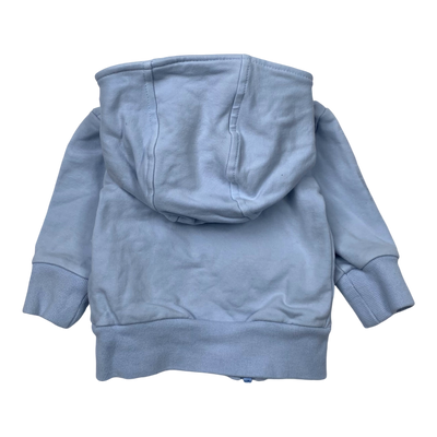 Gugguu zipper hoodie, baby blue | 50cm