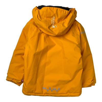 Isbjörn helicopter ski winter jacket, amber | 110/116cm