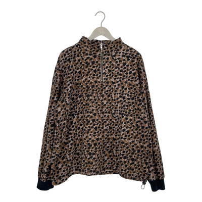 Riva Clothing sweatshirt, leopard | woman XL