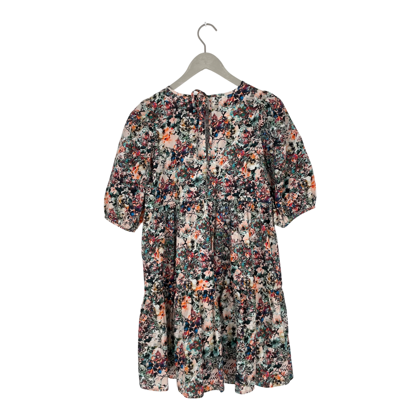 Kaiko tiered mini dress, blooming forest | woman XS