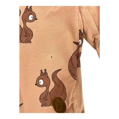 Blaa shirt, squirrel | 98/104cm