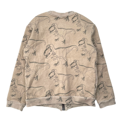 Metsola zip sweatshirt, dino | 122/128cm