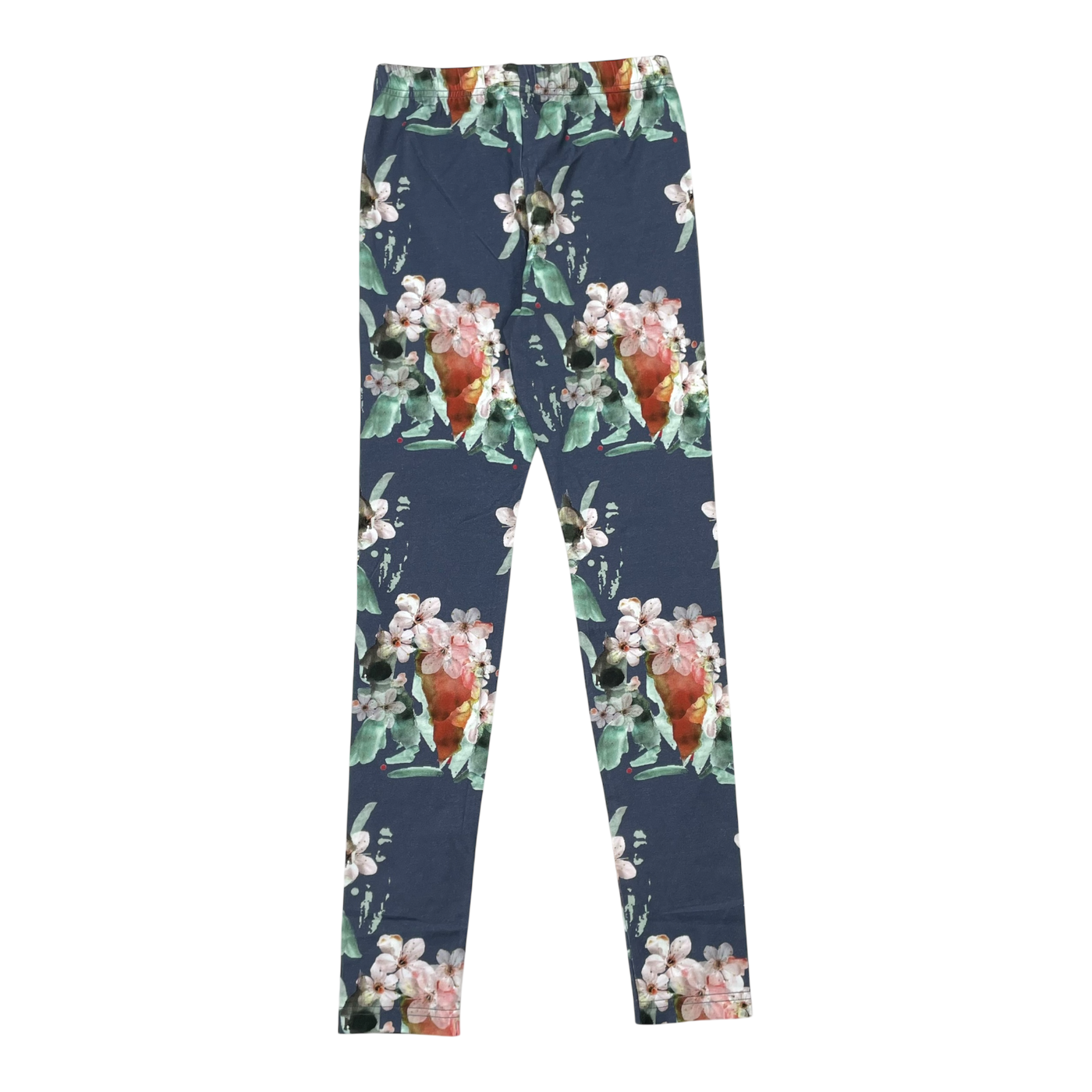 Kaiko leggings, blue blossom | 146/152cm