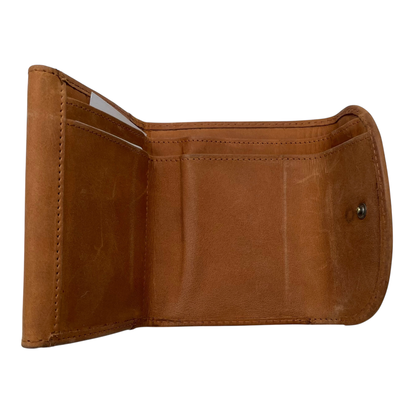 Holzrichter leather wallet, caramel